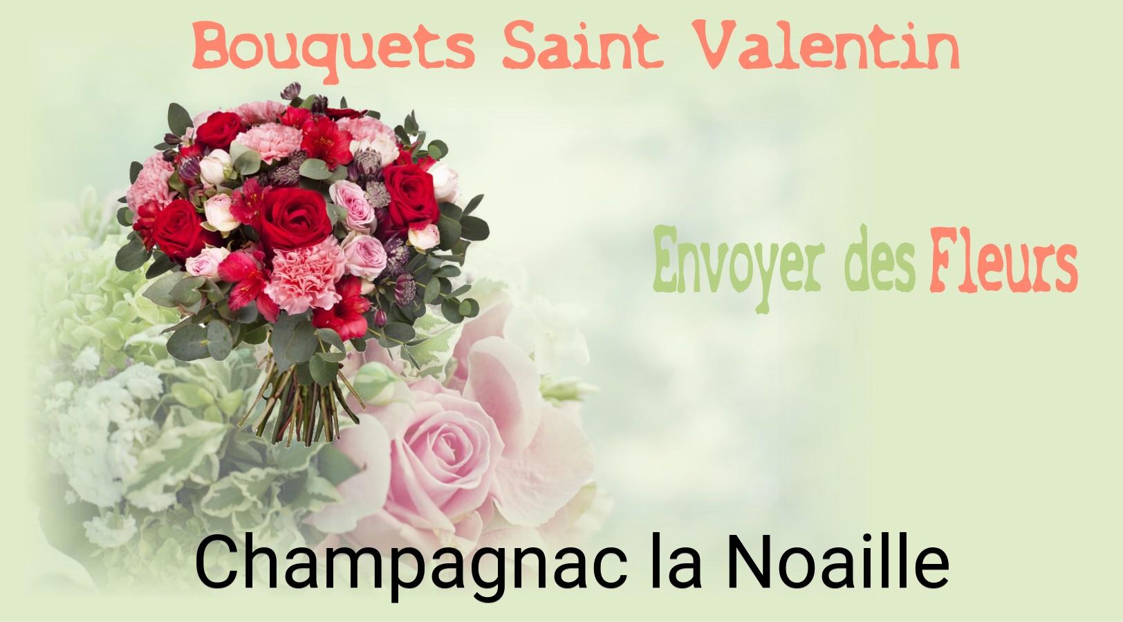 Roses de Saint-Valentin livrées à Champagnac-la-Noaille